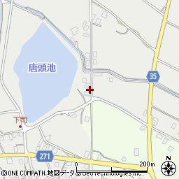 香川県三豊市高瀬町比地680周辺の地図