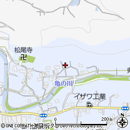 和歌山県海南市且来326周辺の地図