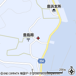 広島県呉市豊浜町大字豊島3671周辺の地図