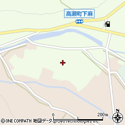 香川県三豊市高瀬町下麻1113周辺の地図