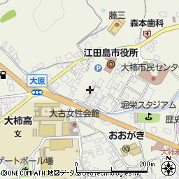 広島県江田島市大柿町大原507周辺の地図
