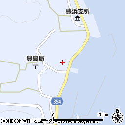 広島県呉市豊浜町大字豊島3581周辺の地図