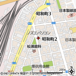 有限会社ノズエパソコン周辺の地図