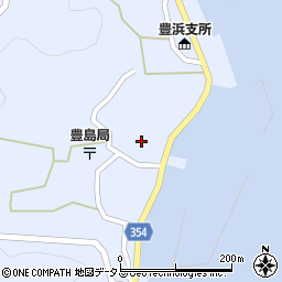広島県呉市豊浜町大字豊島3597周辺の地図