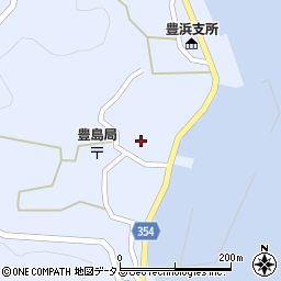 広島県呉市豊浜町大字豊島3594周辺の地図