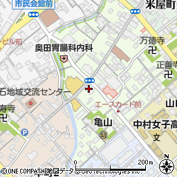 山城屋酒造株式会社周辺の地図