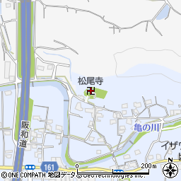和歌山県海南市且来1221周辺の地図