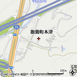 徳島県鳴門市撫養町木津1462-40周辺の地図