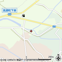 香川県三豊市高瀬町下麻1147-1周辺の地図