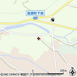 香川県三豊市高瀬町下麻1133周辺の地図