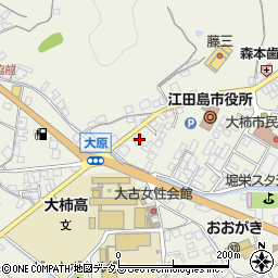 広島県江田島市大柿町大原495周辺の地図