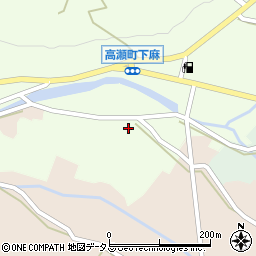 香川県三豊市高瀬町下麻1131周辺の地図