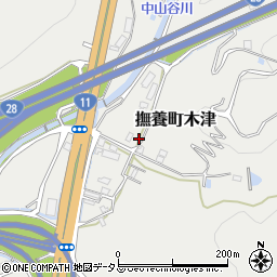 徳島県鳴門市撫養町木津84周辺の地図