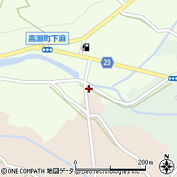 香川県三豊市高瀬町下麻1149周辺の地図