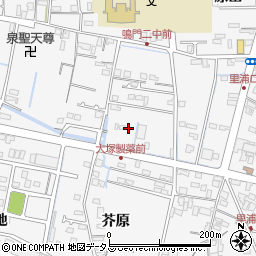 徳島県鳴門市撫養町立岩芥原46周辺の地図