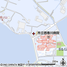 香川県三豊市高瀬町比地中2982周辺の地図