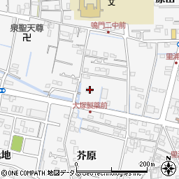 徳島県鳴門市撫養町立岩芥原46-2周辺の地図