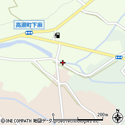 香川県三豊市高瀬町下麻1148周辺の地図