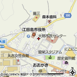 広島県江田島市大柿町大原527-5周辺の地図