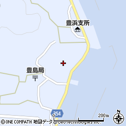 広島県呉市豊浜町大字豊島3609周辺の地図