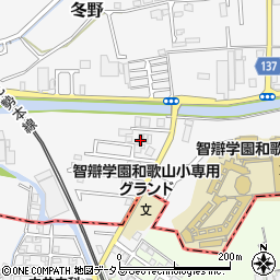 和歌山県和歌山市冬野1438-7周辺の地図