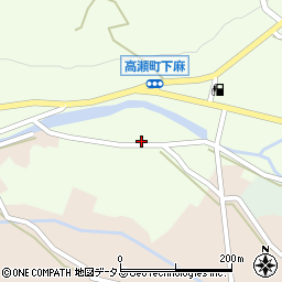 香川県三豊市高瀬町下麻1080-2周辺の地図