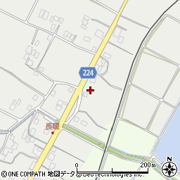 香川県三豊市高瀬町比地446周辺の地図
