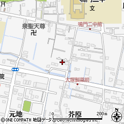 徳島県鳴門市撫養町立岩芥原1周辺の地図