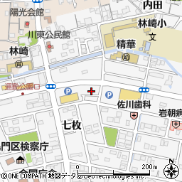 徳島県鳴門市撫養町立岩七枚51周辺の地図