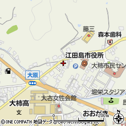 広島県江田島市大柿町大原497周辺の地図