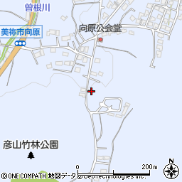 山口県美祢市大嶺町東分向原215-3周辺の地図