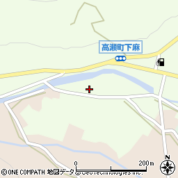 香川県三豊市高瀬町下麻1088周辺の地図
