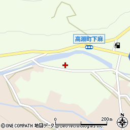 香川県三豊市高瀬町下麻1088周辺の地図