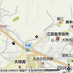 広島県江田島市大柿町大原172周辺の地図