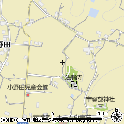 和歌山県海南市小野田周辺の地図