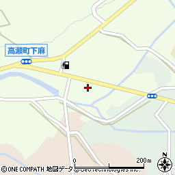香川県三豊市高瀬町下麻1048周辺の地図