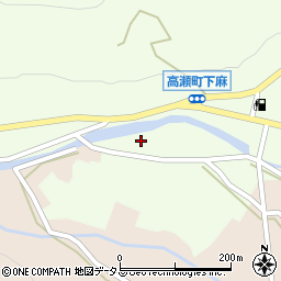 香川県三豊市高瀬町下麻1088-3周辺の地図