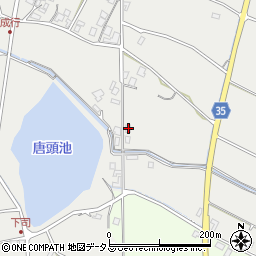 香川県三豊市高瀬町比地673-1周辺の地図