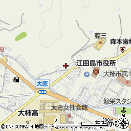 広島県江田島市大柿町大原176周辺の地図