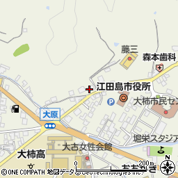 広島県江田島市大柿町大原1181周辺の地図