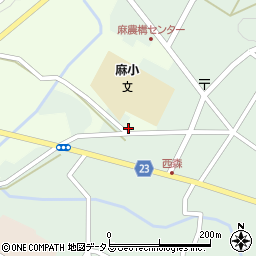 香川県三豊市高瀬町下麻3853周辺の地図