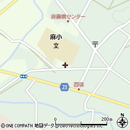 香川県三豊市高瀬町下麻1201-1周辺の地図