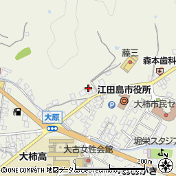 広島県江田島市大柿町大原176-1周辺の地図