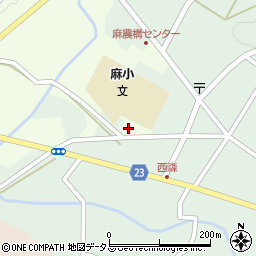 香川県三豊市高瀬町下麻3853-4周辺の地図