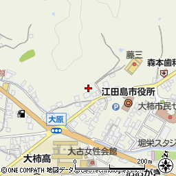 広島県江田島市大柿町大原178-3周辺の地図