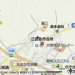 広島県江田島市大柿町大原264周辺の地図