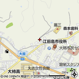 広島県江田島市大柿町大原180周辺の地図