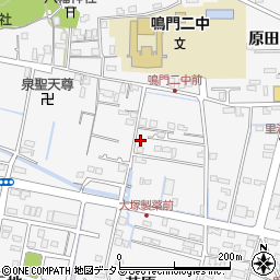 徳島県鳴門市撫養町立岩芥原36周辺の地図