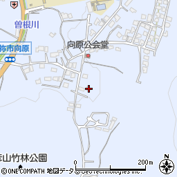 山口県美祢市大嶺町東分向原1313周辺の地図