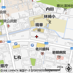 徳島県鳴門市撫養町立岩七枚3周辺の地図